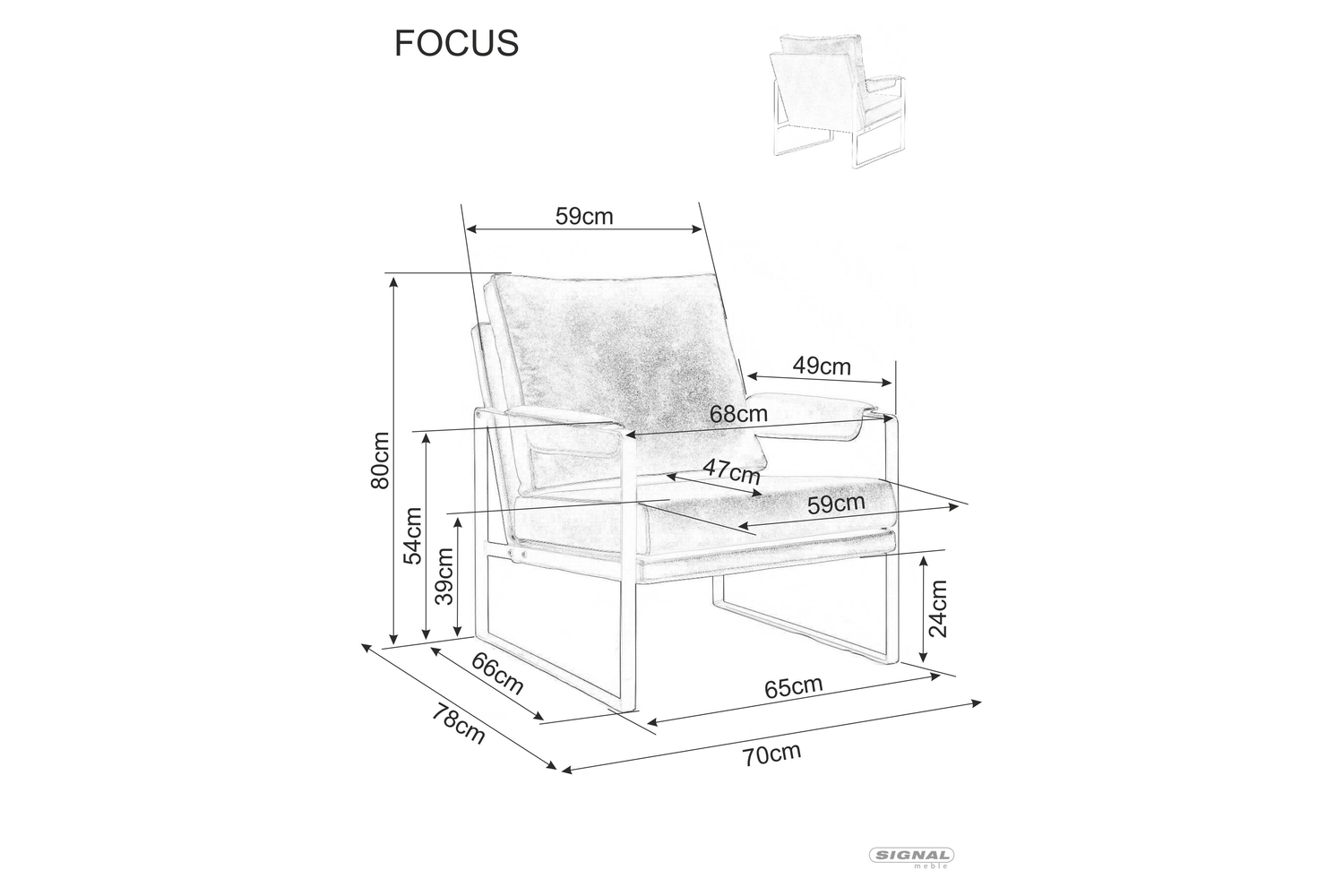 Fotelis FOC-B - Image 2